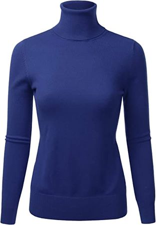 LALABEE Women's Long Sleeve Pullover Turtleneck Slim Fit Stretch Knit Sweater (S-XXL) at Amazon Women’s Clothing store