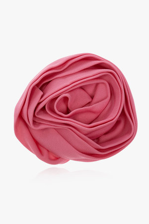 Blumarine pink rose brooch