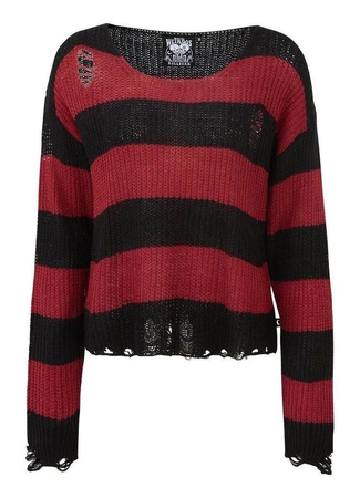 Red & Black Sweater