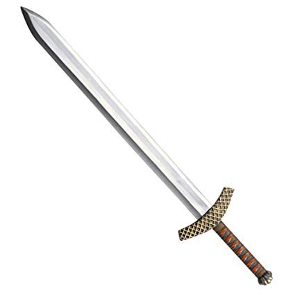 espada medieval Widmann 8624G - Kreuzschwert Metallisch, 86 cm: Amazon.de: Spielzeug