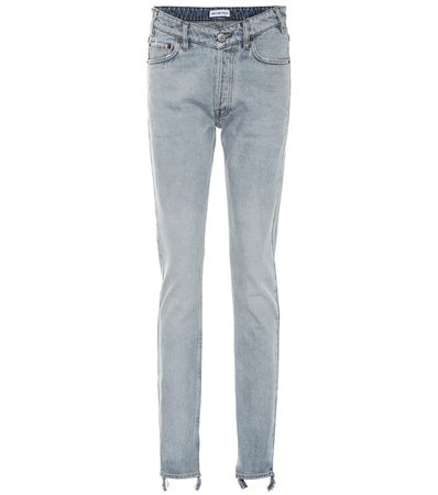 Balenciaga High-Rise Straight Jeans