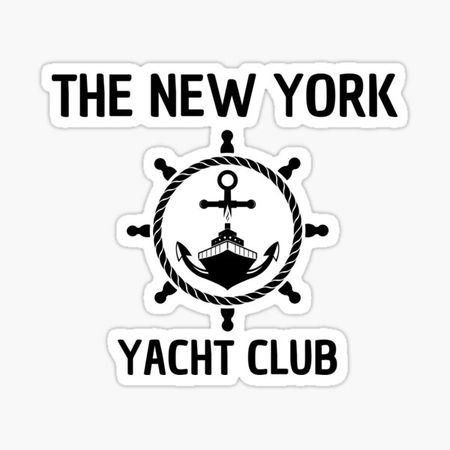 New York Yacht Club sticker
