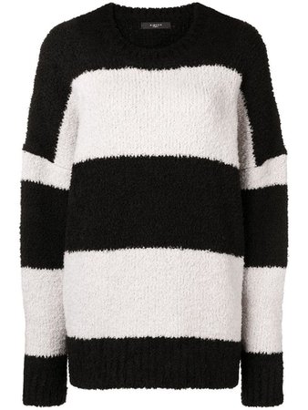 Available Soon  AMIRI striped knit jumper