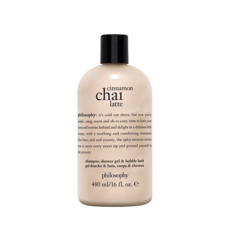 Cinnamon chai latte 3-in-1 bath & shower gel | shower gel | philosophy