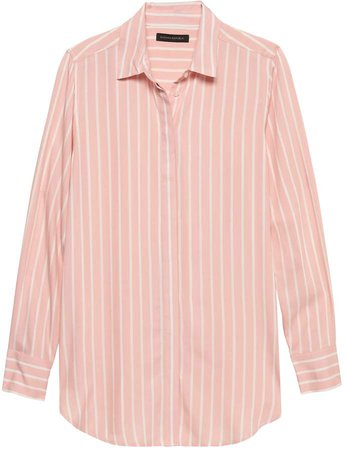 Parker Tunic-Fit Stripe Shirt