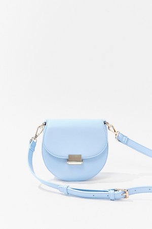 Round Faux Leather Crossbody Bag | Forever 21