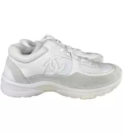 white chanel trainers - Google Search
