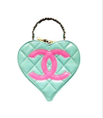 Chanel 1995 vanity heart bag
