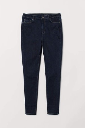 H&M+ Shaping Skinny High Jeans - Blue