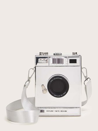 Camera Design Crossbody Bag | SHEIN USA