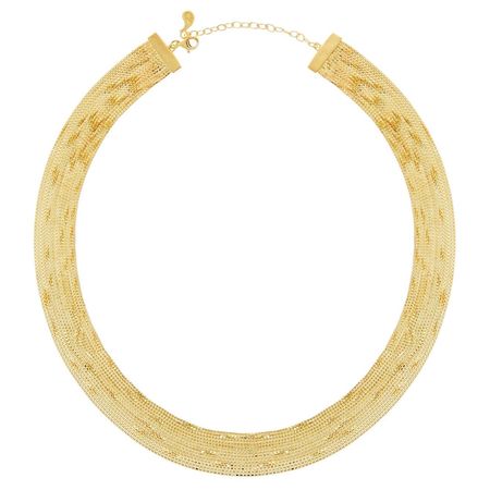 Maggoosh "Currents" Gold-Plated Silver Necklace