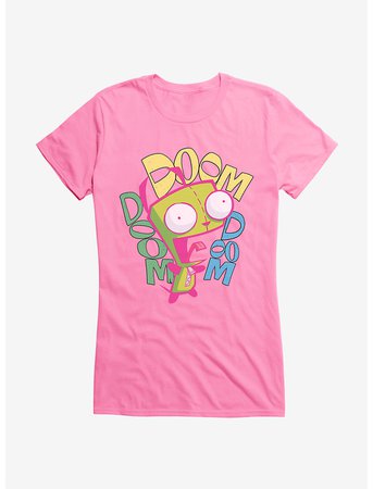 Invader Zim Doom Doom Doom Girls T-Shirt