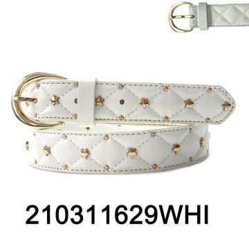 Fashion PU Leather belt,star rivets and stitching design,women belt, PU belt casual belt lady belt - Buy China PU Leather belt on Globalsources.com