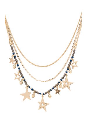 Multi Star Delicate Necklace
