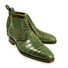 green croc men's boots