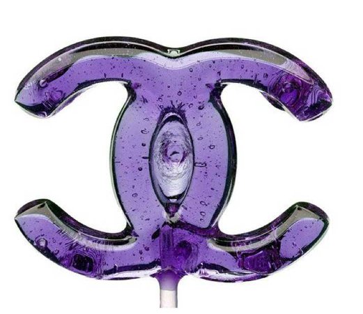 purple Chanel logo