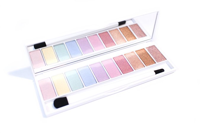 candy colored eyeshadow palette