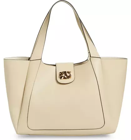 Topshop Trophy Piece Faux Leather Tote | Nordstrom