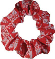 red and white scrunchie - Google Search