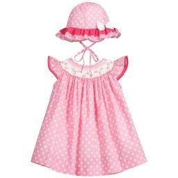 Pretty Originals - Girls Pink Dress Set | Childrensalon
