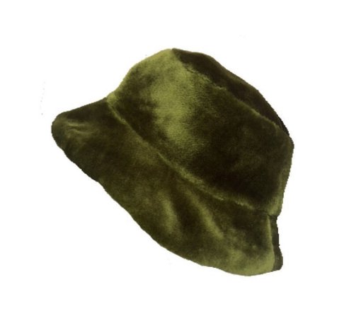 Green Velvet Bucket Hat