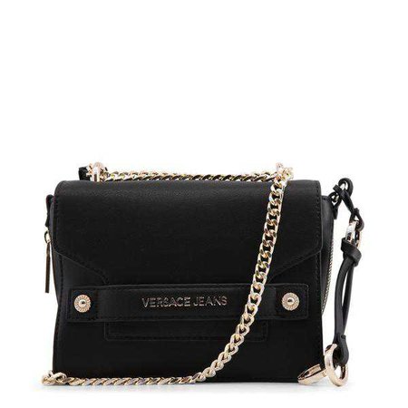Fashiontage - Versace Jeans Black Shoulder Bag