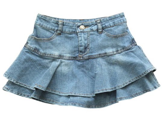 2000’s jean skirt