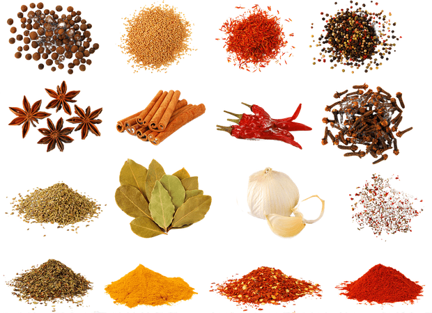 assorted spices