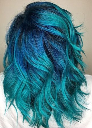teal hair color - Pesquisa Google