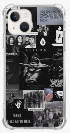 emo/punk phone case