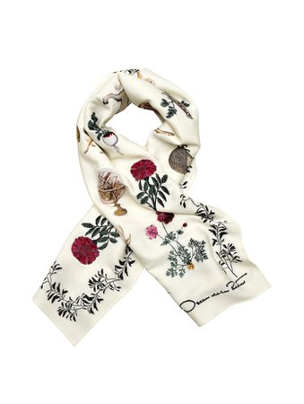 Enchanted Forest Wool-Blend Scarf - Handbags & Accessories