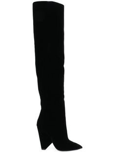 Saint Laurent Niki 105 thigh-high boots