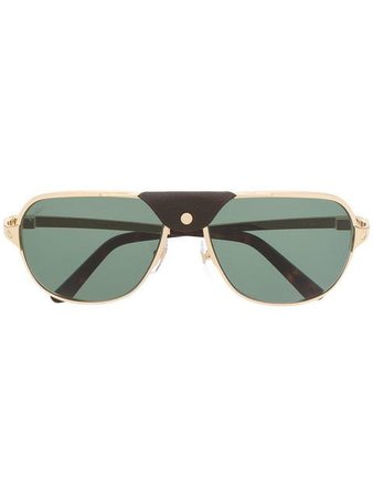 Cartier aviator-styled sunglasses