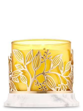 Golden Branches 3-Wick Candle Holder | Bath & Body Works