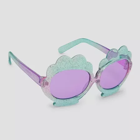 Toddler Girls' Shell Sunglasses - Cat & Jack Purple : Target