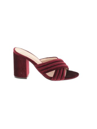 RAYE Solid Maroon Red Heels Size 7 - 75% off | thredUP
