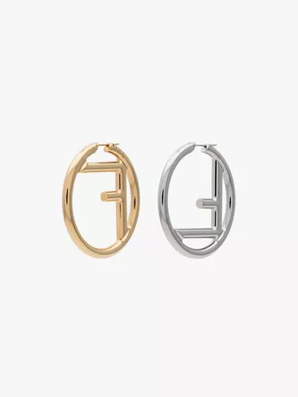 Fendi FF logo earrings | Earrings | Browns