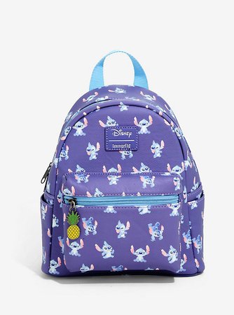 Loungefly Disney Lilo & Stitch Poses Mini Backpack