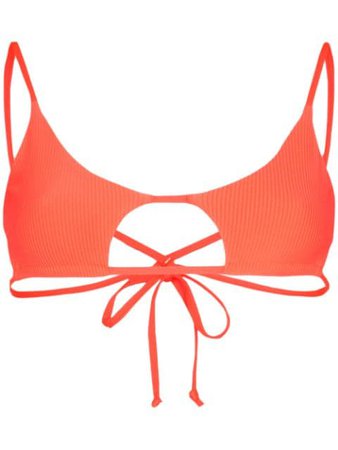 Frankies Bikinis Willa Cut-Out Bikini Top Ss20 | Farfetch.com