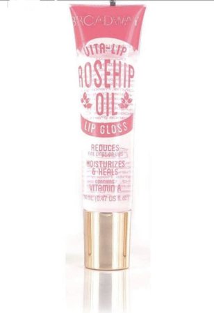 Roseship oil lipgloss