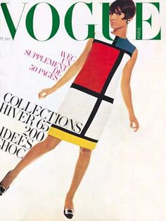Vogue Mondrian Dress YSL