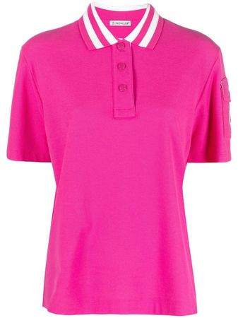 Moncler Cotton Polo Shirt - Farfetch