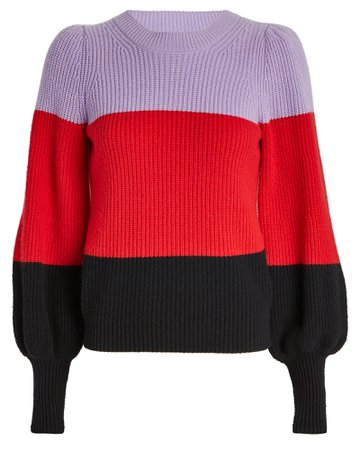A.L.C | Sammy Colorblock Sweater | INTERMIX®
