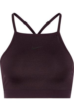 Nike | Pro Indy Structure mesh-paneled stretch sports bra | NET-A-PORTER.COM