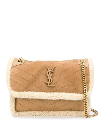 Shop Saint Laurent Niki medium leather bag with Express Delivery - FARFETCH