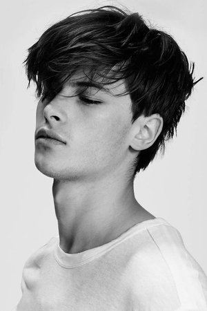 handsome man with messy hair in black & white, looks a lot like Lachowsky | DEVOTION | Haircuts for men, Francisco lachowski young, Boy hairstyles