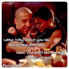 fast and furious letty quote - Google Search