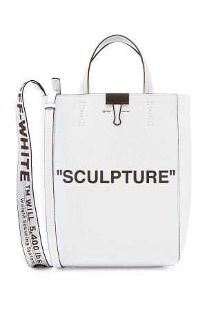 Medium Sculpture Leather Tote Gr. One Size