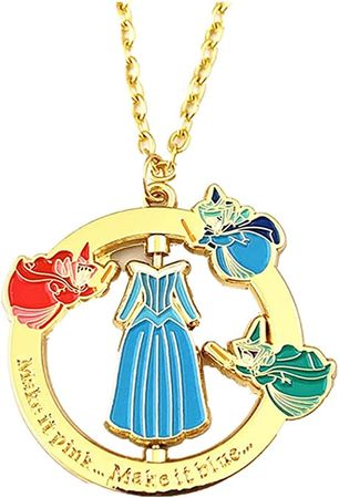 Amazon.com: DreamWater Anime Cosplay Metal Princess sleeping Beauty Necklace Gifts for Girl Men Woman : Clothing, Shoes & Jewelry