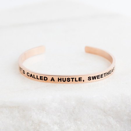 It's Called a Hustle, Sweetheart | Inspirational Jewelry | Lillian and Co.
